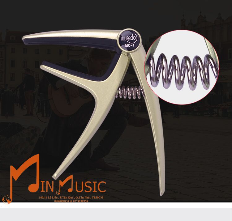 Capo Đàn Guitar Acoustic Musedo MC1