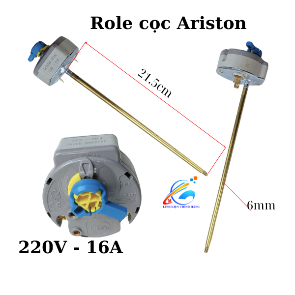 Role bình nóng lạnh ariston