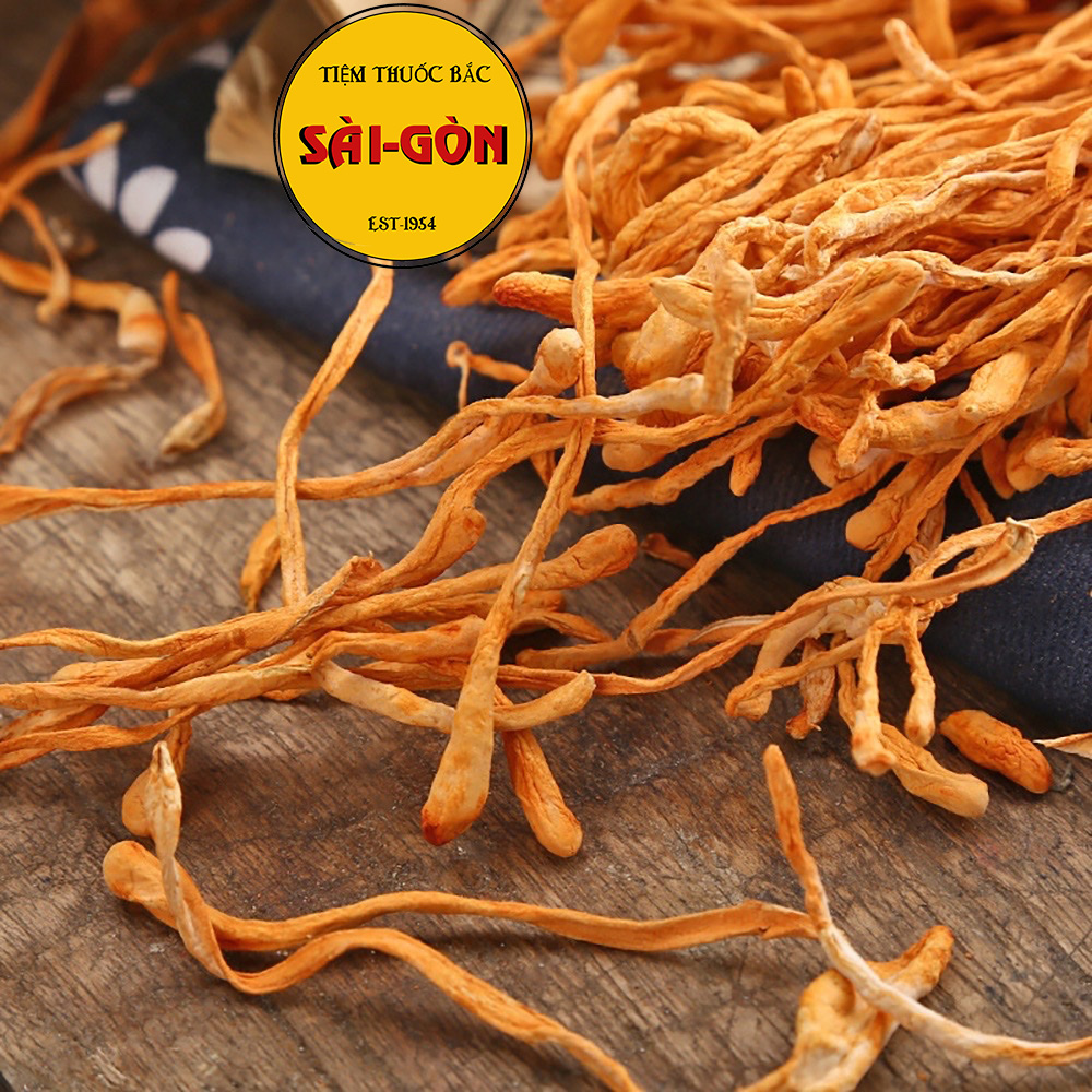 Đông Trùng Hạ Thảo Bông 100gram (Sấy Thăng Hoa)