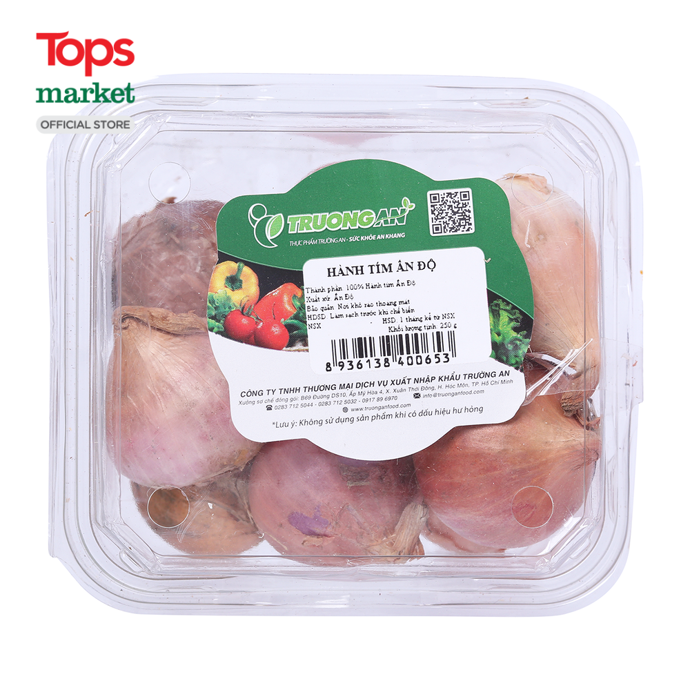 Hành Tím Ấn Độ 250G - Siêu Thị Tops Market