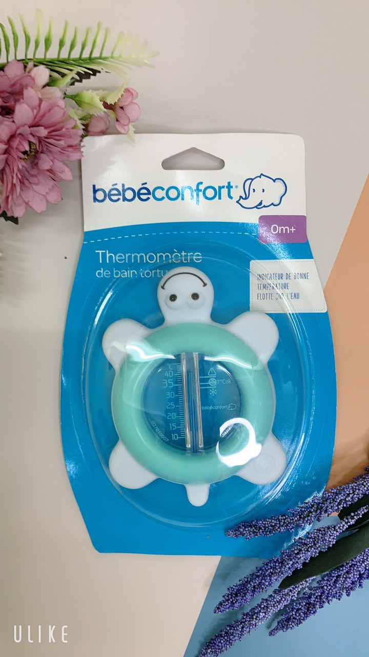 Đo nhiệt độ nước tắm hình rùa Bebe Confort