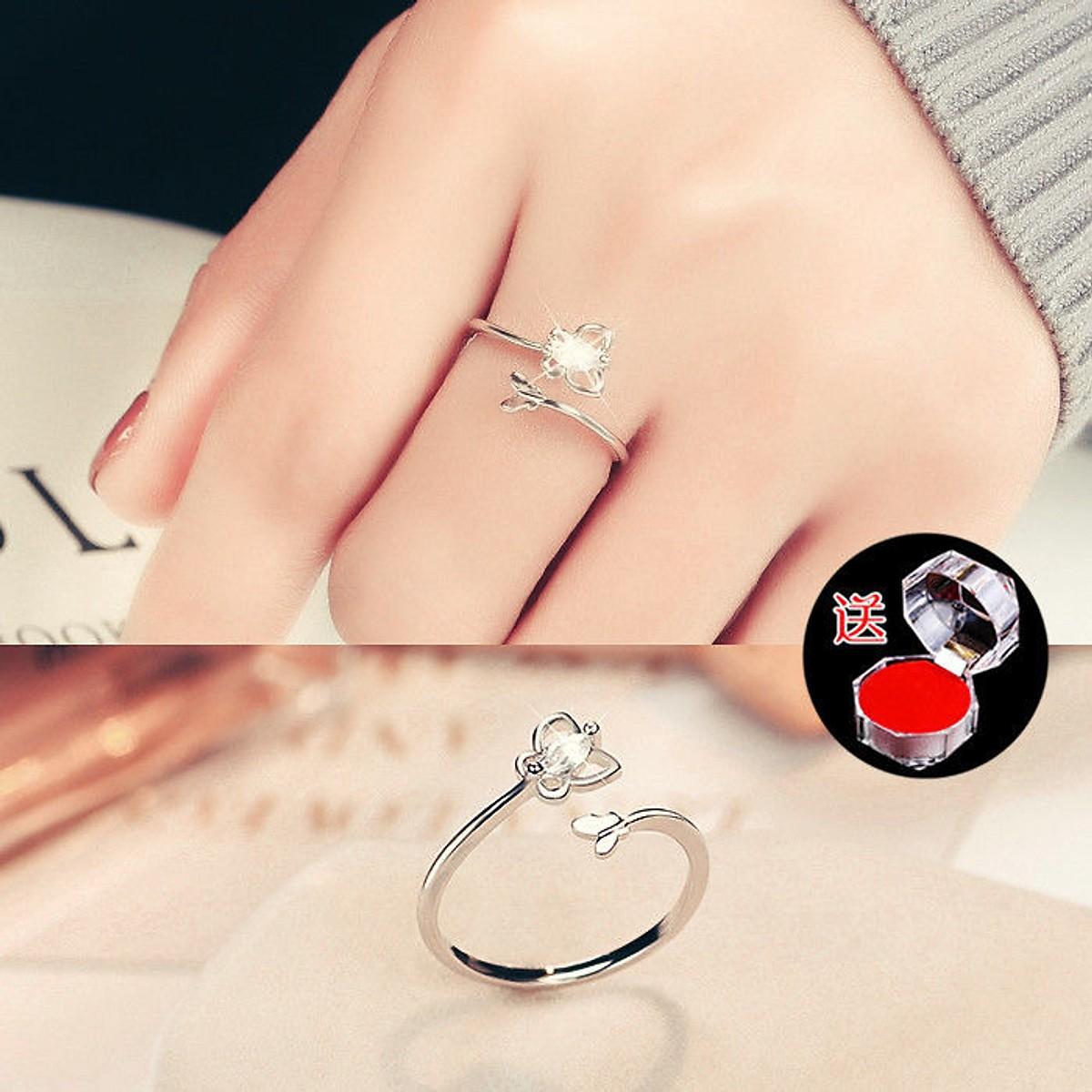 Nhẫn nữ thời trang siêu xinh cho bạn nữ
