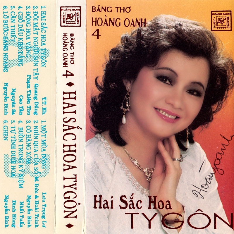 bộ 6 đĩa Cd nhạc tiếng hát Hoàng Oanh 1