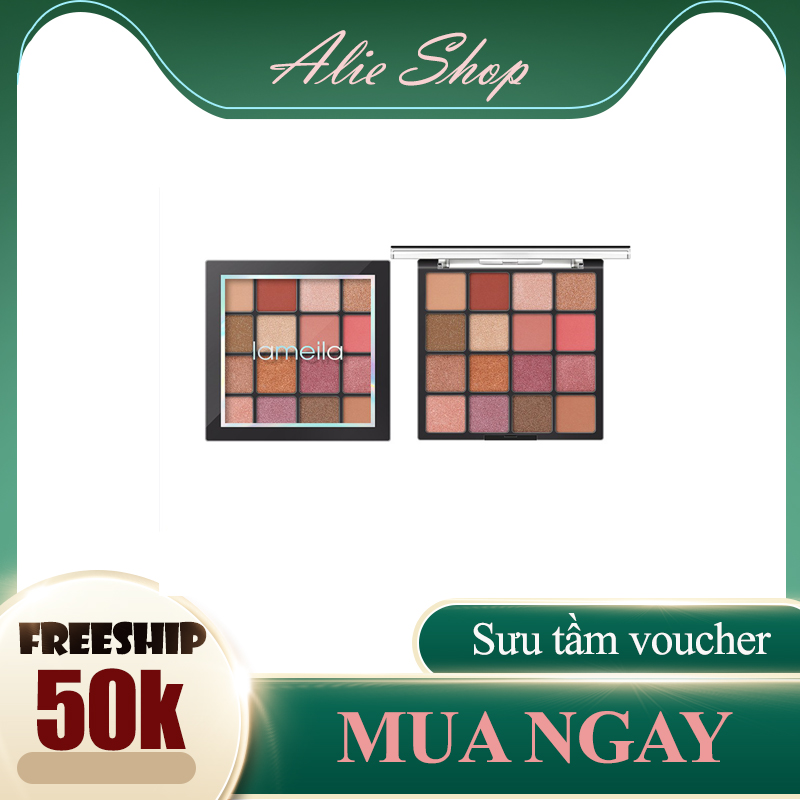 Phấn mắt 16 ô nhiều màu siêu đẹp
