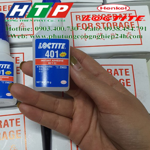 Keo dán nhanh khô Loctite 401-20gr