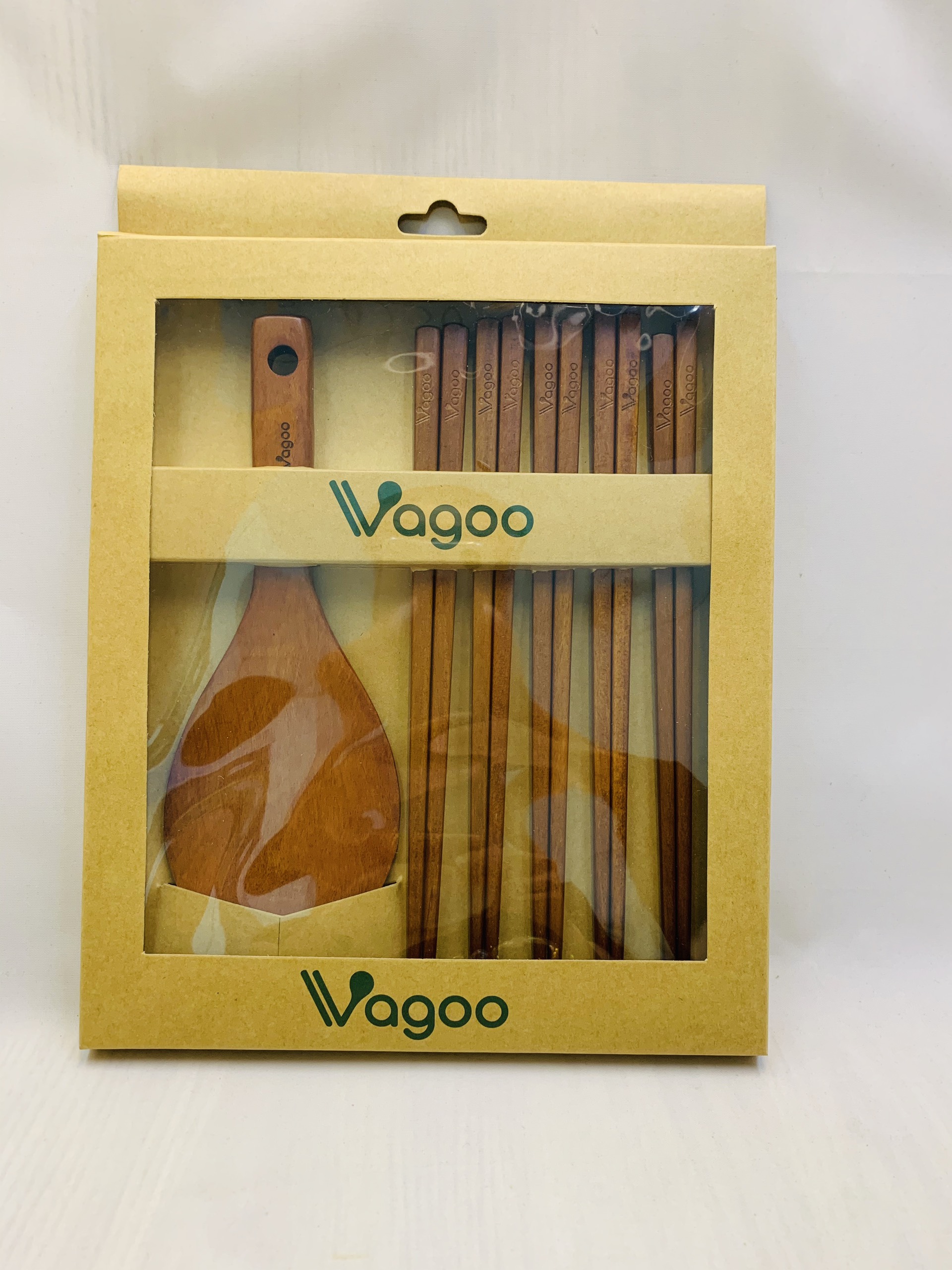 Bộ vá cơm và 5 đôi đũa xuất Nhật, Hàn