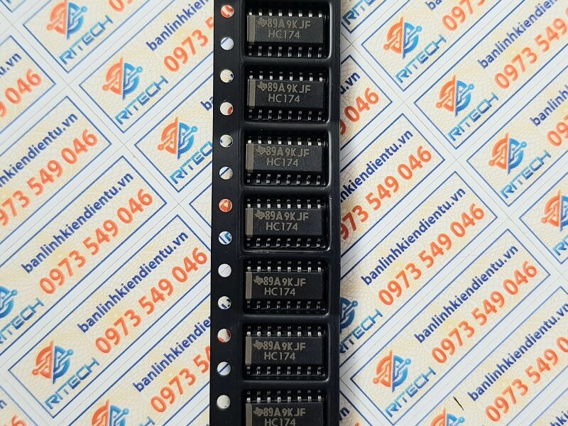 Hc174, 74hc174, 74hc174d ic chuyên dụng sop-16