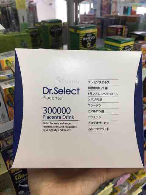 Tinh chất Nhau thai heo Dr. Select Placenta Drink 300000 Nhật bản