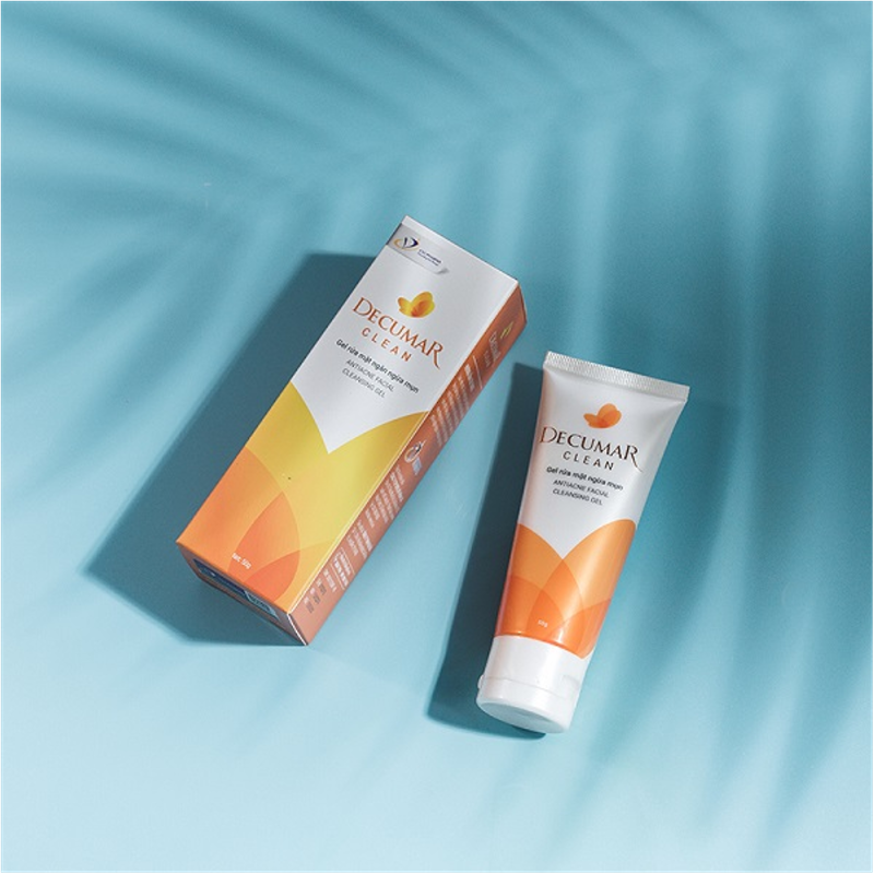 Decumar Clean 50gr/ 100gr✅ Sữa Rửa Mặt Decumar Dạng Gel✅ Ngừa Mụn Sáng Da