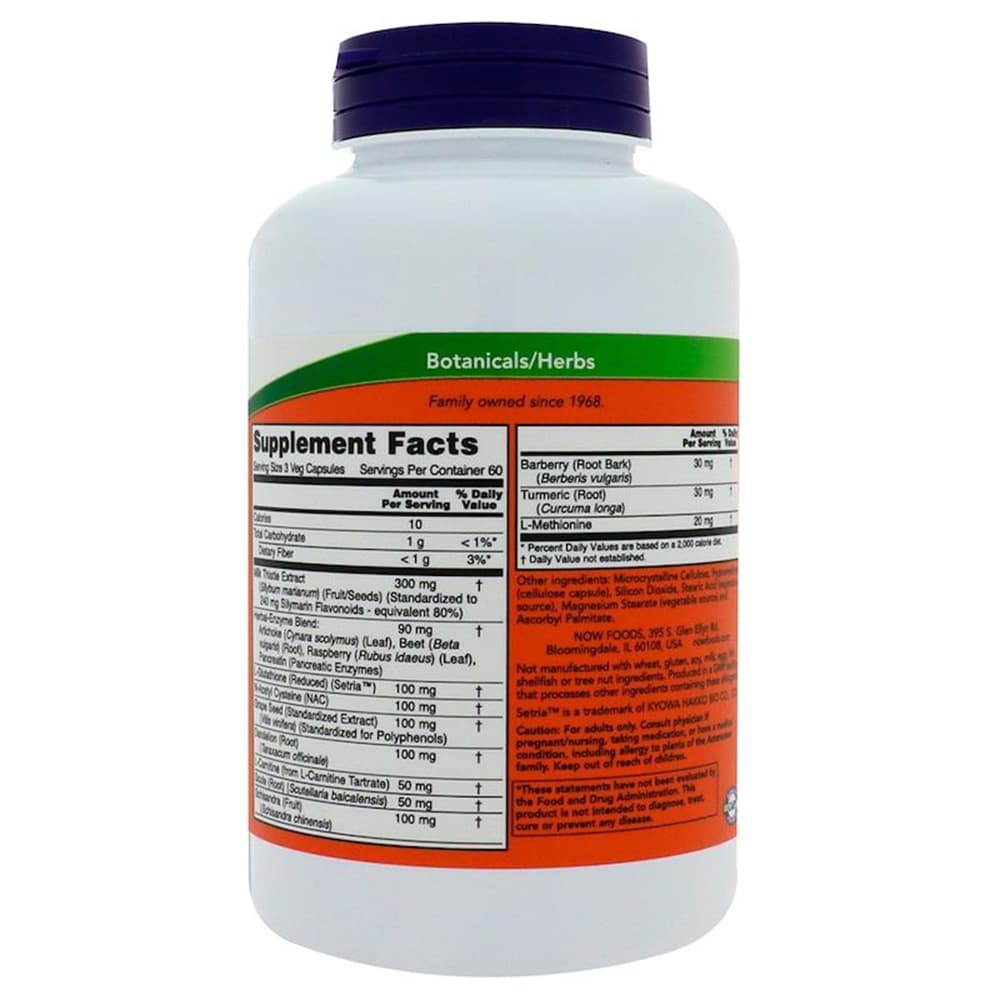 Hỗ trợ gan Now Liver Refresh 90viên 180viên