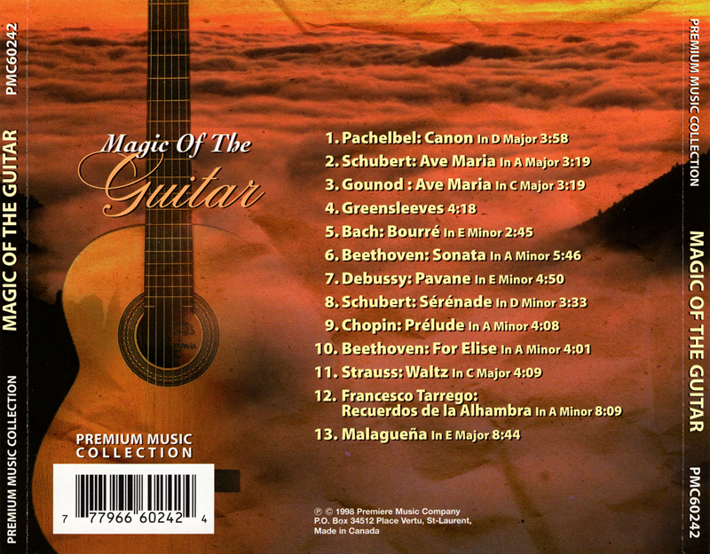 Bộ 6 Đĩa CD Nhạc Romantic Guitar 2(phôi đĩa nhật)