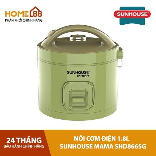 nồi cơm điện sunhouse 1.8 lít