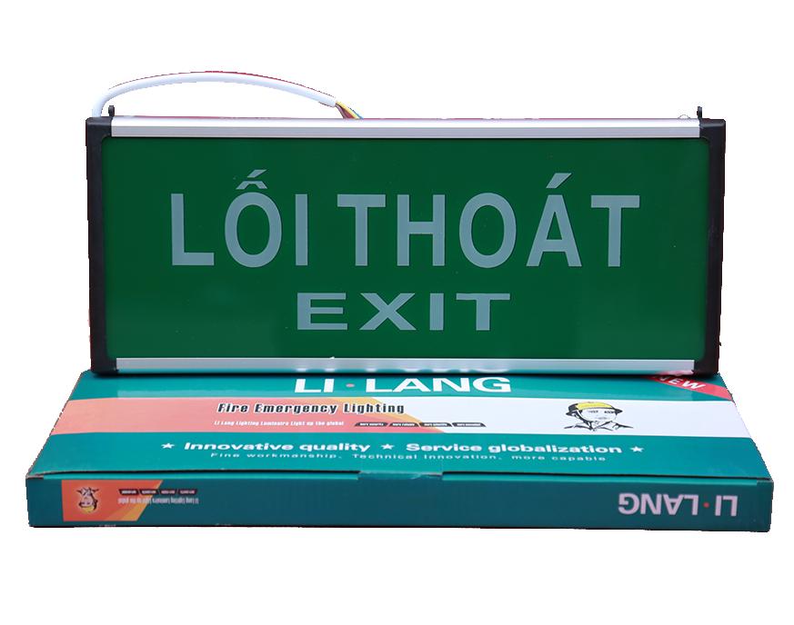 Đèn exit lilang 1 mặt không chỉ hướng xf-blzd-2lrei 3wa