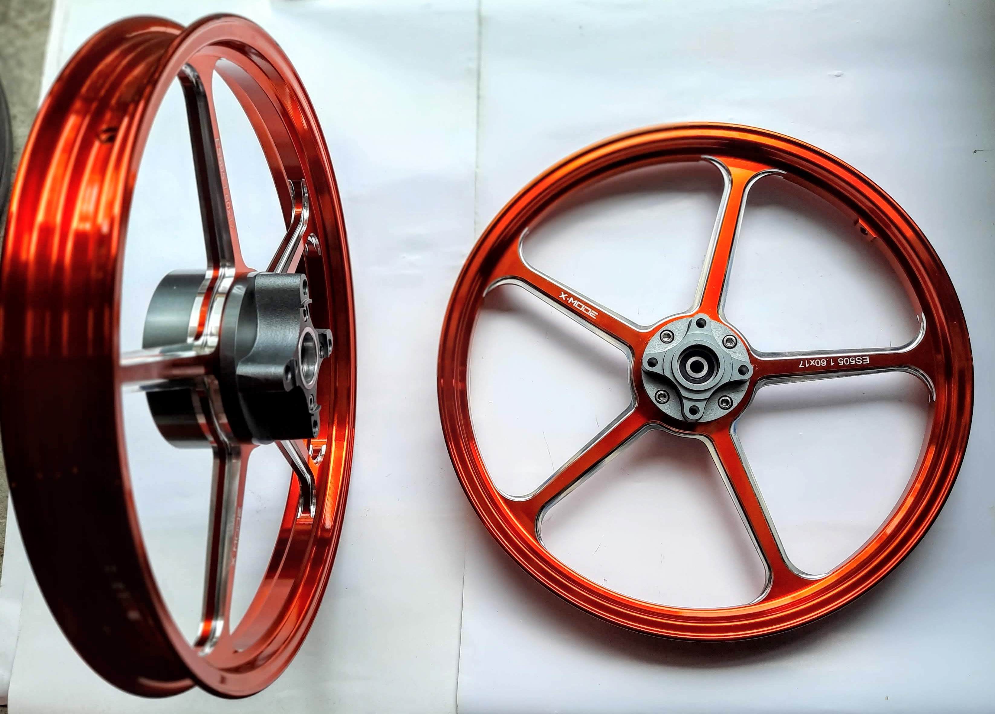 Mâm K9 Xmode CNC cùi dời dành cho Exiter 135 2 đĩa bản 1.6