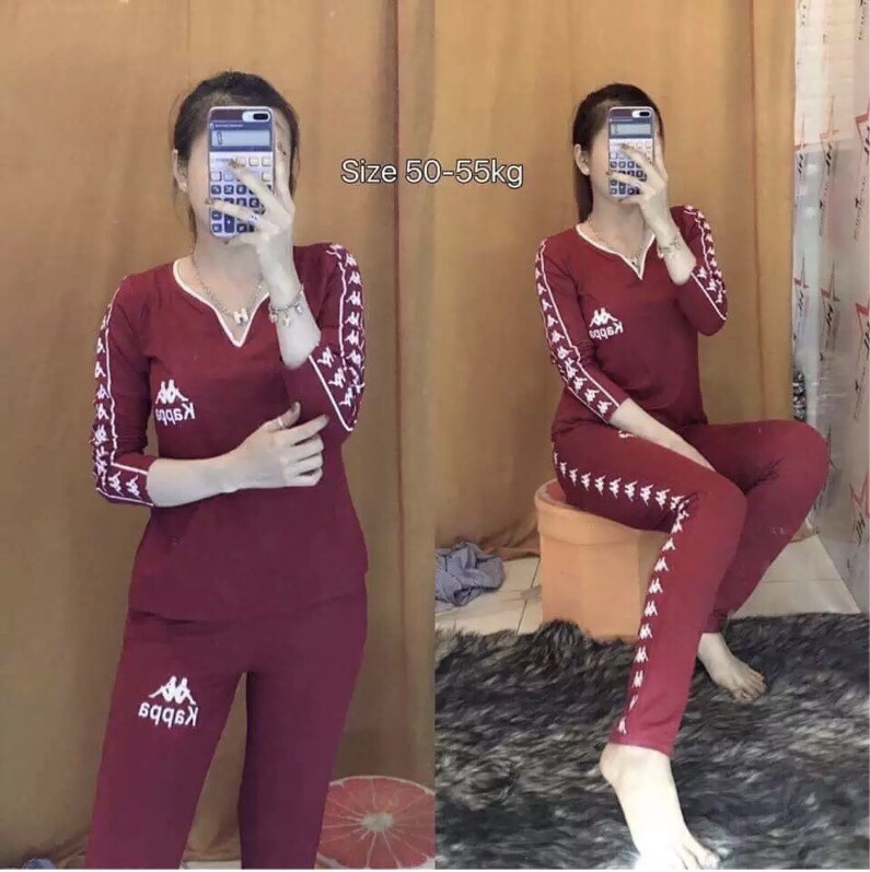 [HCM]bộ đồ cotton dài tay cao cấp