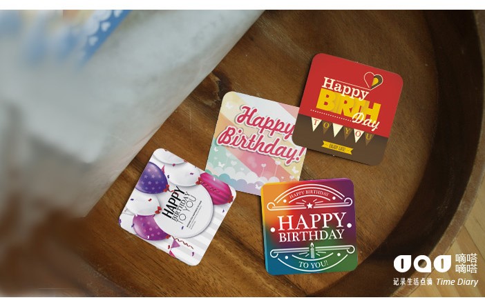 [HCM]Hộp sticker Happy Birthday