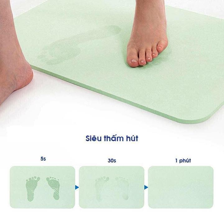 Thảm Đá Lau Chân Siêu Thấm Xuất Nhật