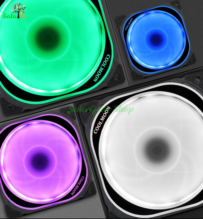 [HCM]Quạt Tản Nhiệt RGB Coolmoon U1
