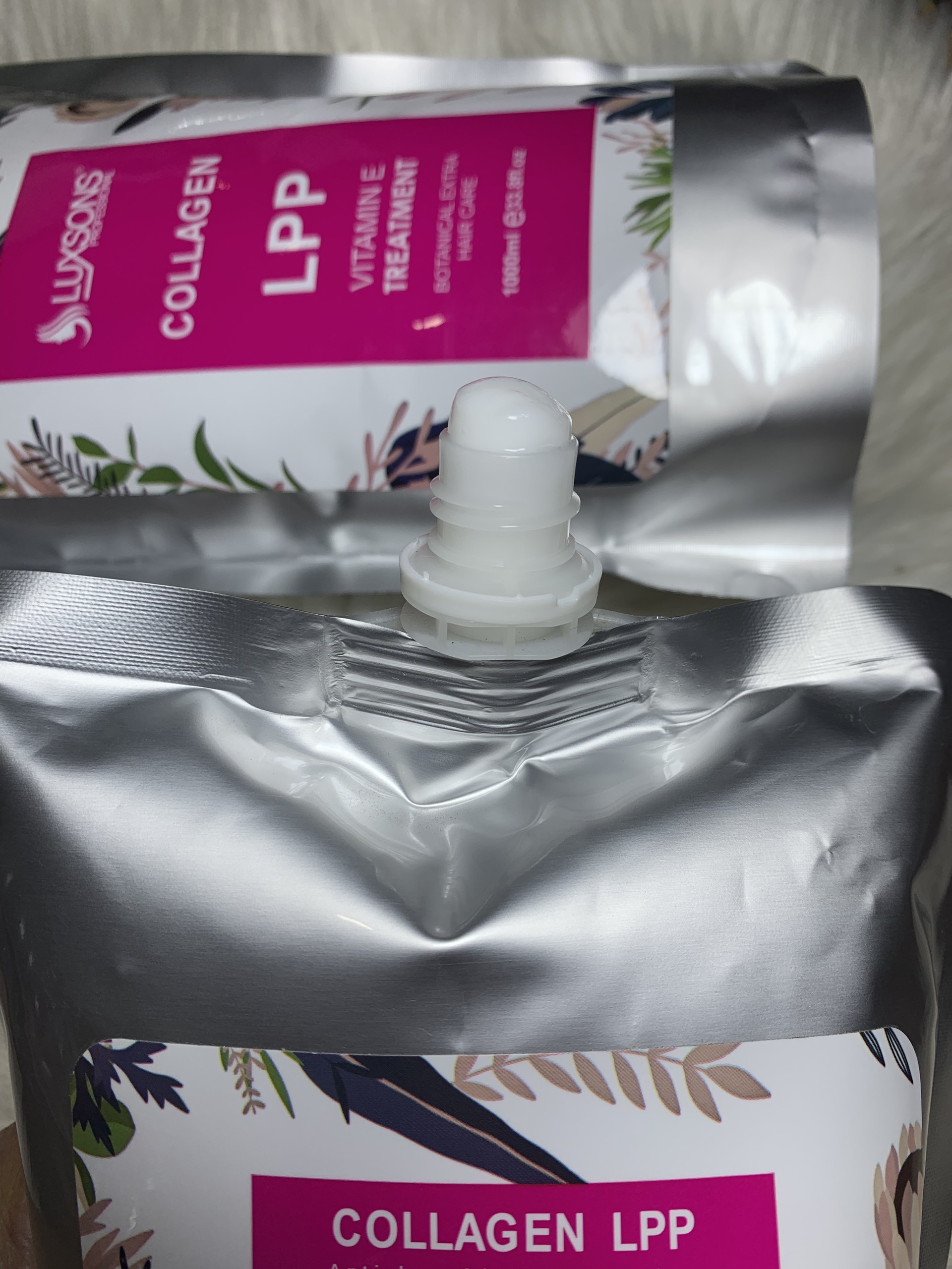 Hấp Dầu Luxsons Collagen 1000ml Siêu Thơm Siêu Bóng Mượt