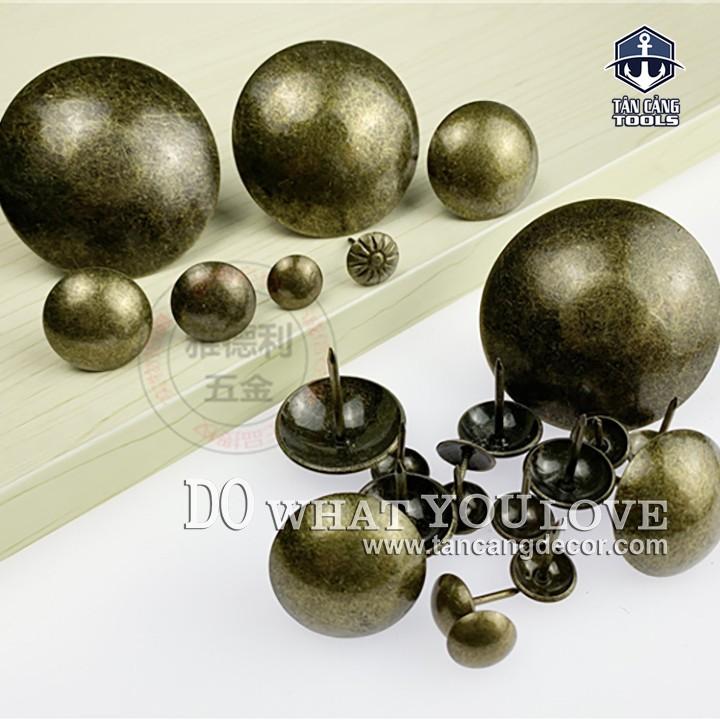 Bộ 10 Đinh Dù Màu Đồng D 30mm