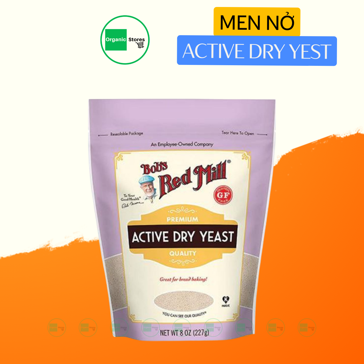 Men nở 227gr - Bob's Red Mill (Active dried yeast)