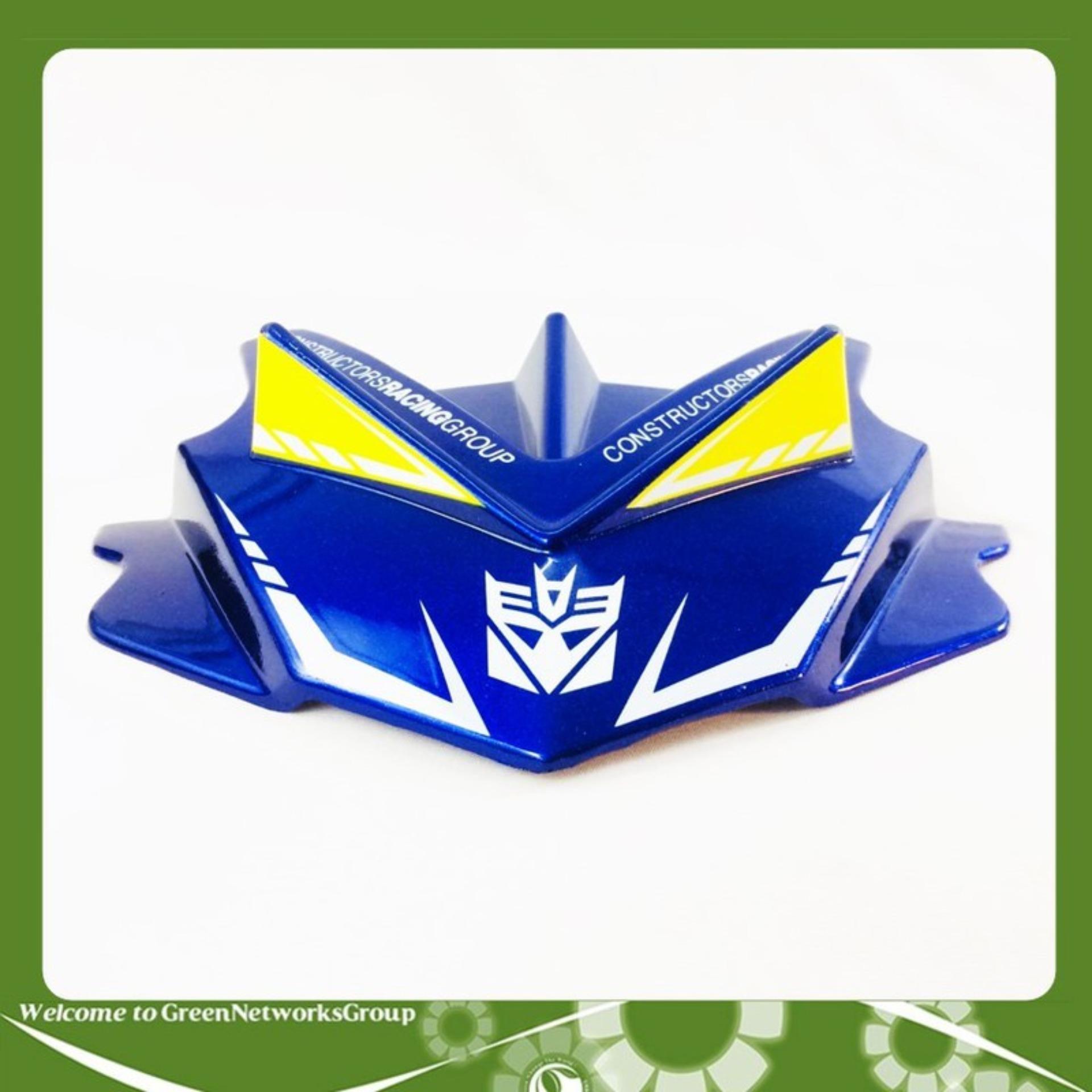 Mão ốp đầu Exciter 150 mẫu sừng Greennetworks (Màu Xanh)