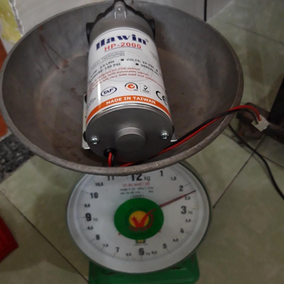 Máy phun sương Đài Loan Hawin HP-2000 (phun được 25-50 béc)