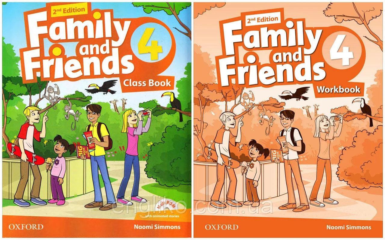 Family and Friend 4 - 2ND EDITION (Trọn bộ 2 cuốn) | Lazada.vn