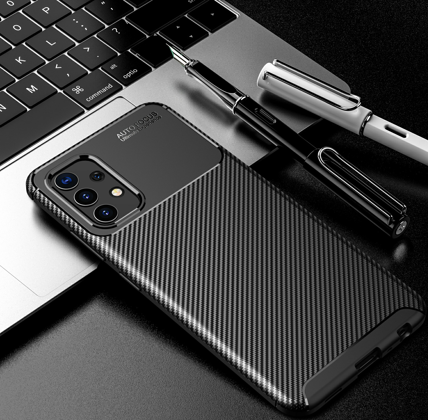 Ốp lưng Samsung A32 chống sốc vân Rằn Ri hiệu Auto Focus cao cấp