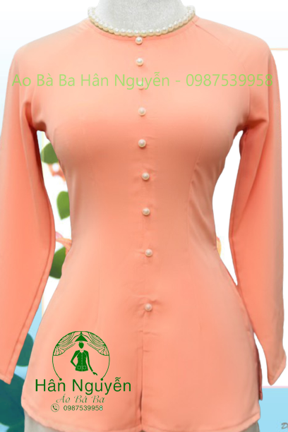 (Áo Lẻ) ÁO BÀ BA LỤA TRƠN TẮM Ý DÂY KÉO