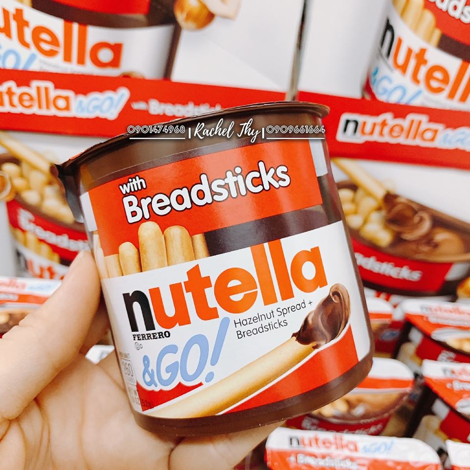 Bánh Chấm Que Nutella 52g