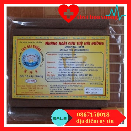 [GIÁ RẺ]Nhang ngải cứu tuệ hải đường (7 cây - 10 cây)