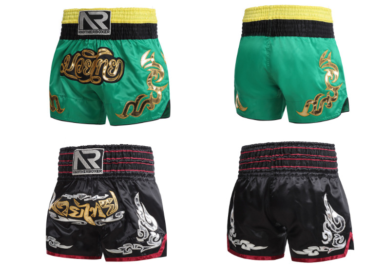 [HCM]Quần Muay Thái MMA AnotherBoxer cao cấp MT99 (Màu đen)