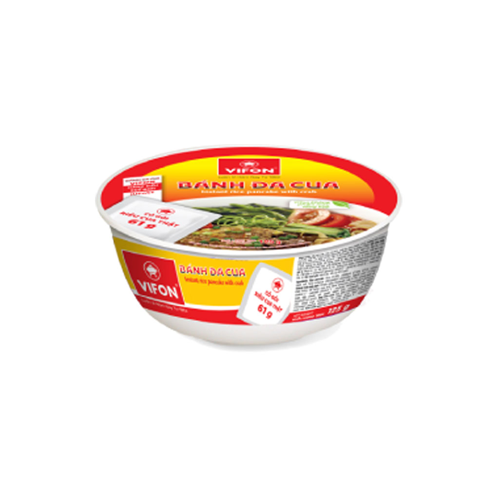 Thùng 12 tô bánh đa cua vifon 120g