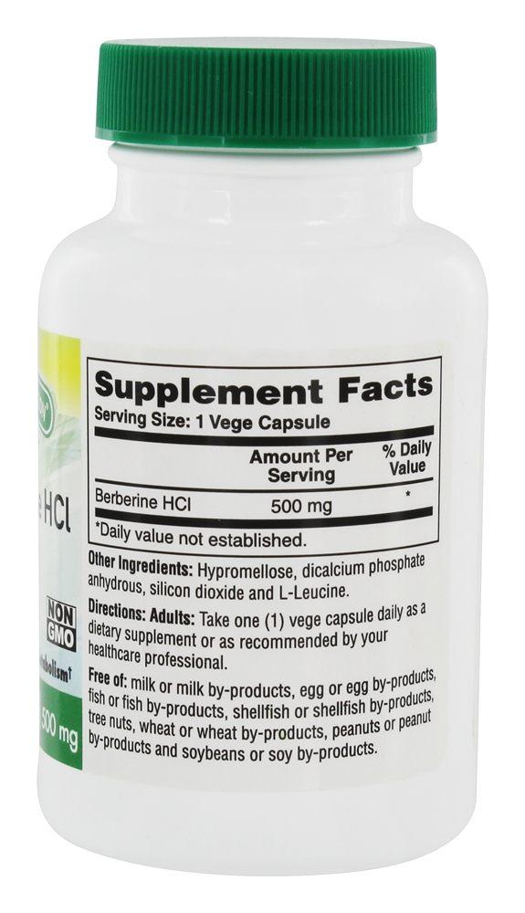Berberine HCL 500mg - Chuyển Hóa Glucose