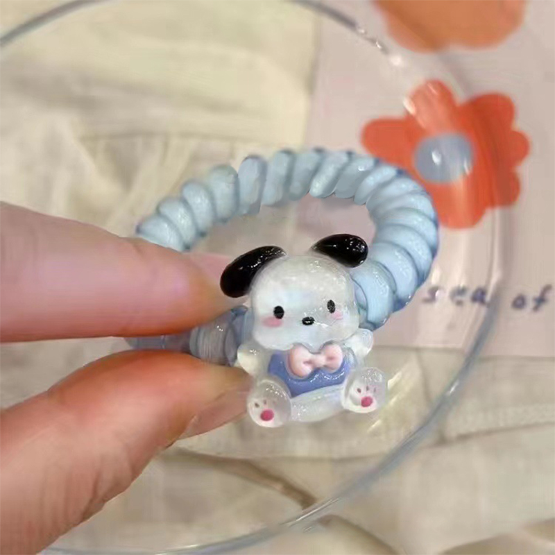 🌸dây cột tóc vòng melody kuromi cột tóc hình hoạt hình cho nữ scrunchies tóc hàn quốc dây buộc tóc yinsaf🌸