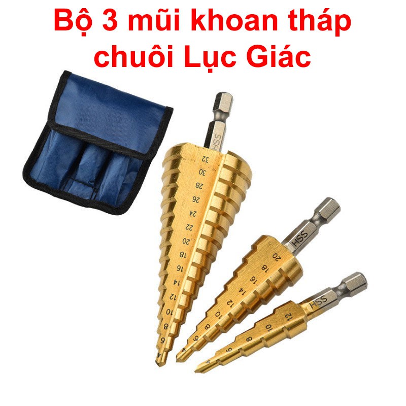 Mũi Khoan Tháp Chân Lục Giác 6mm