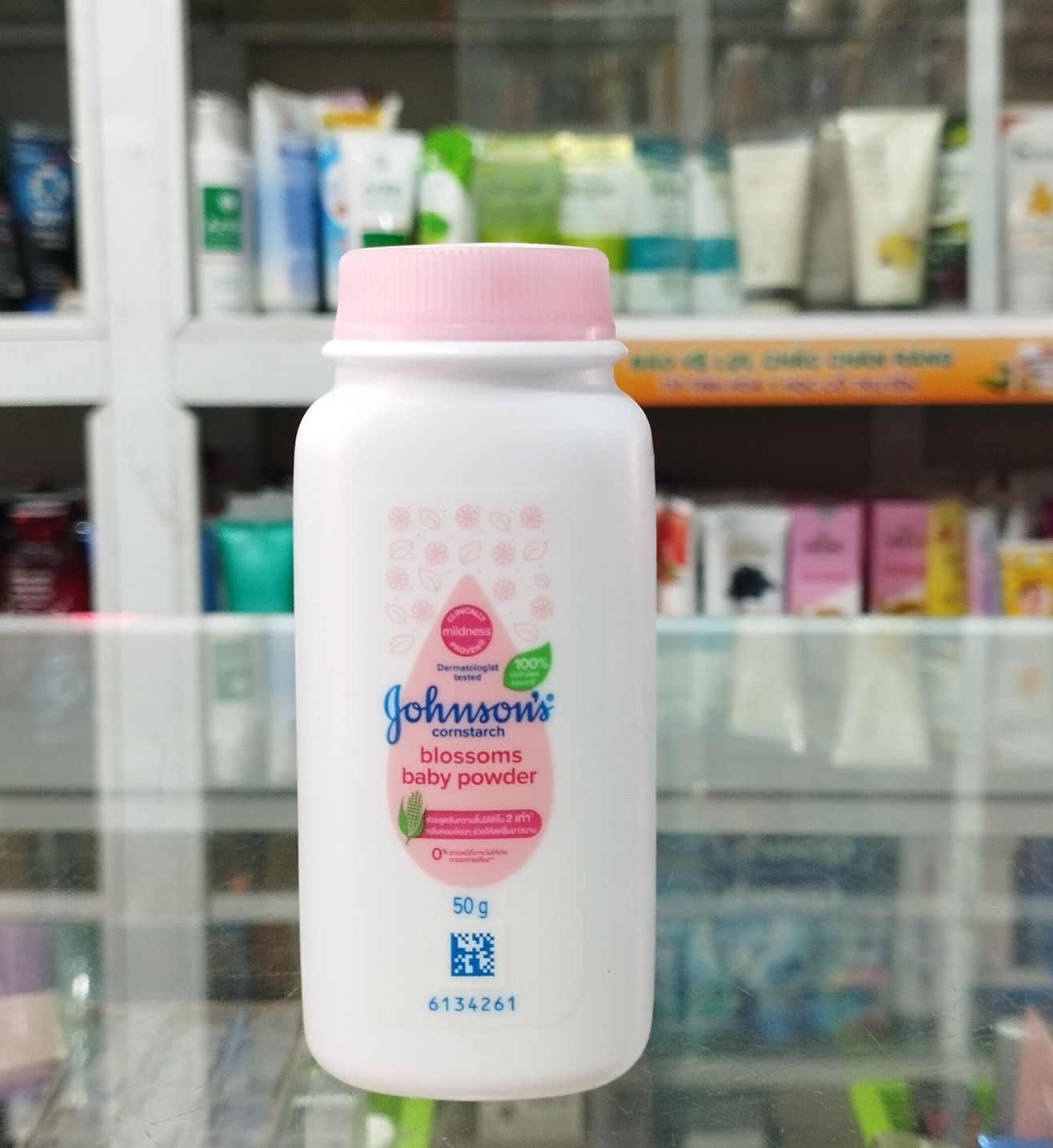 Phấn Rôm Johnsons Baby Thái Lan ( hồng)