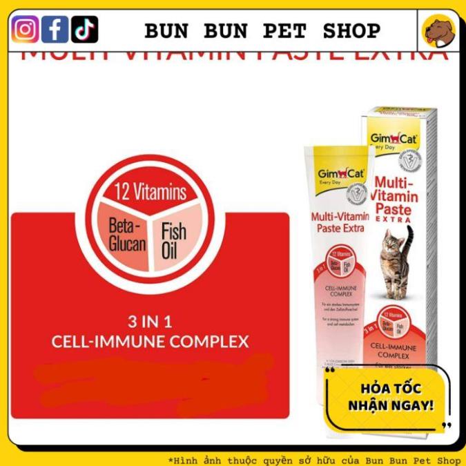 Gel multi vitamin gimcat cho mèo 200g - gimcat gel for cat