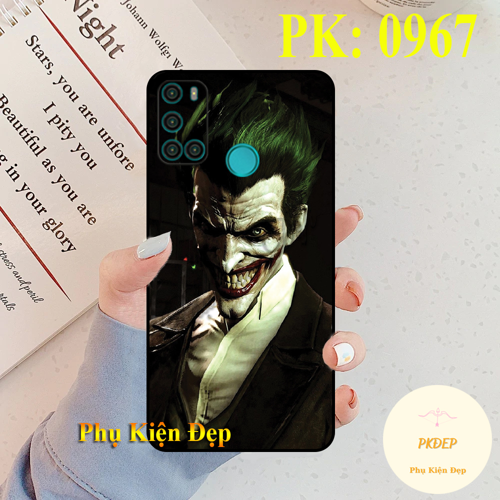 [HCM]Ốp lưng Vsmart Joy 4 dẻo đen in hình đáng sợ siêu Chất