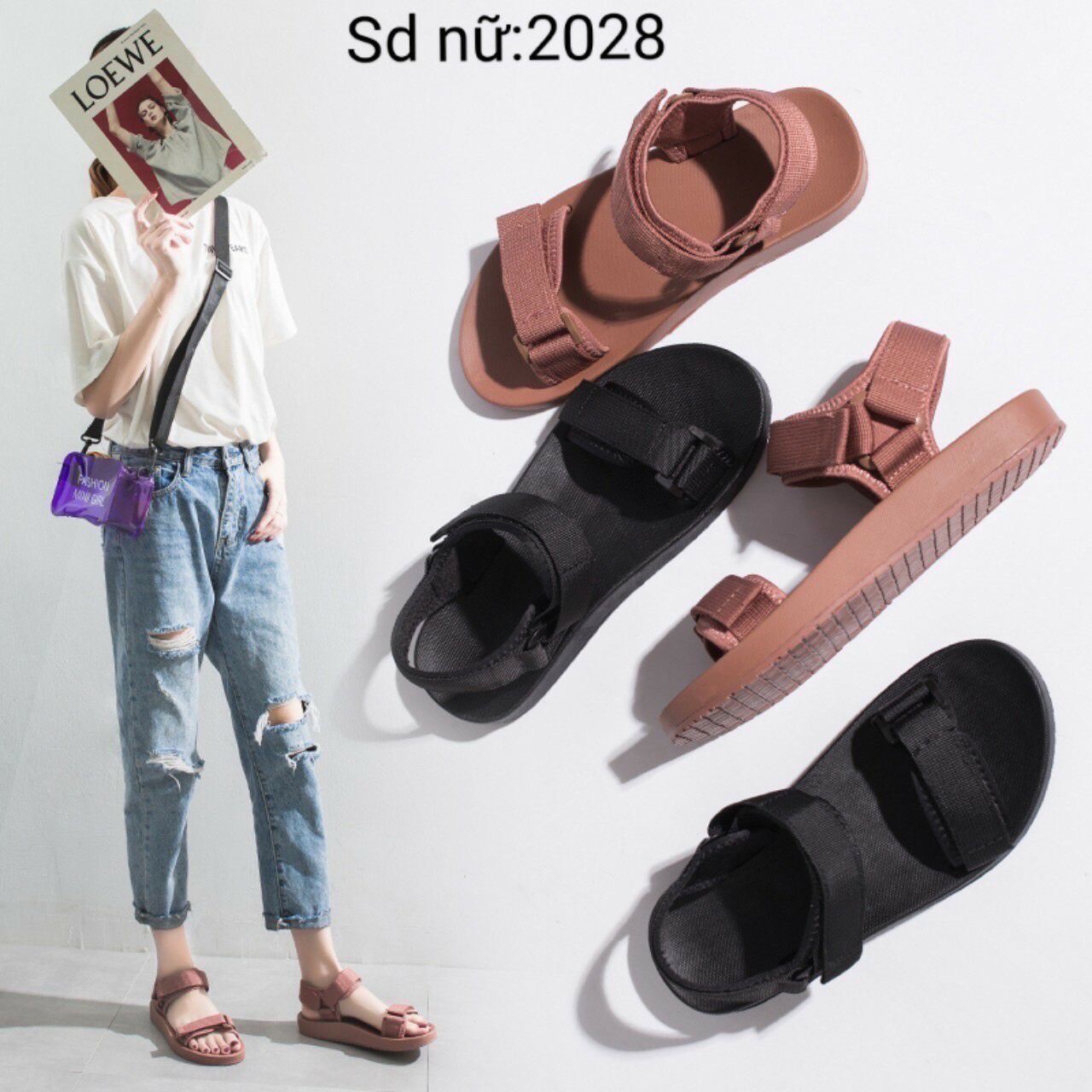 [HCM]Giày sandal nữ