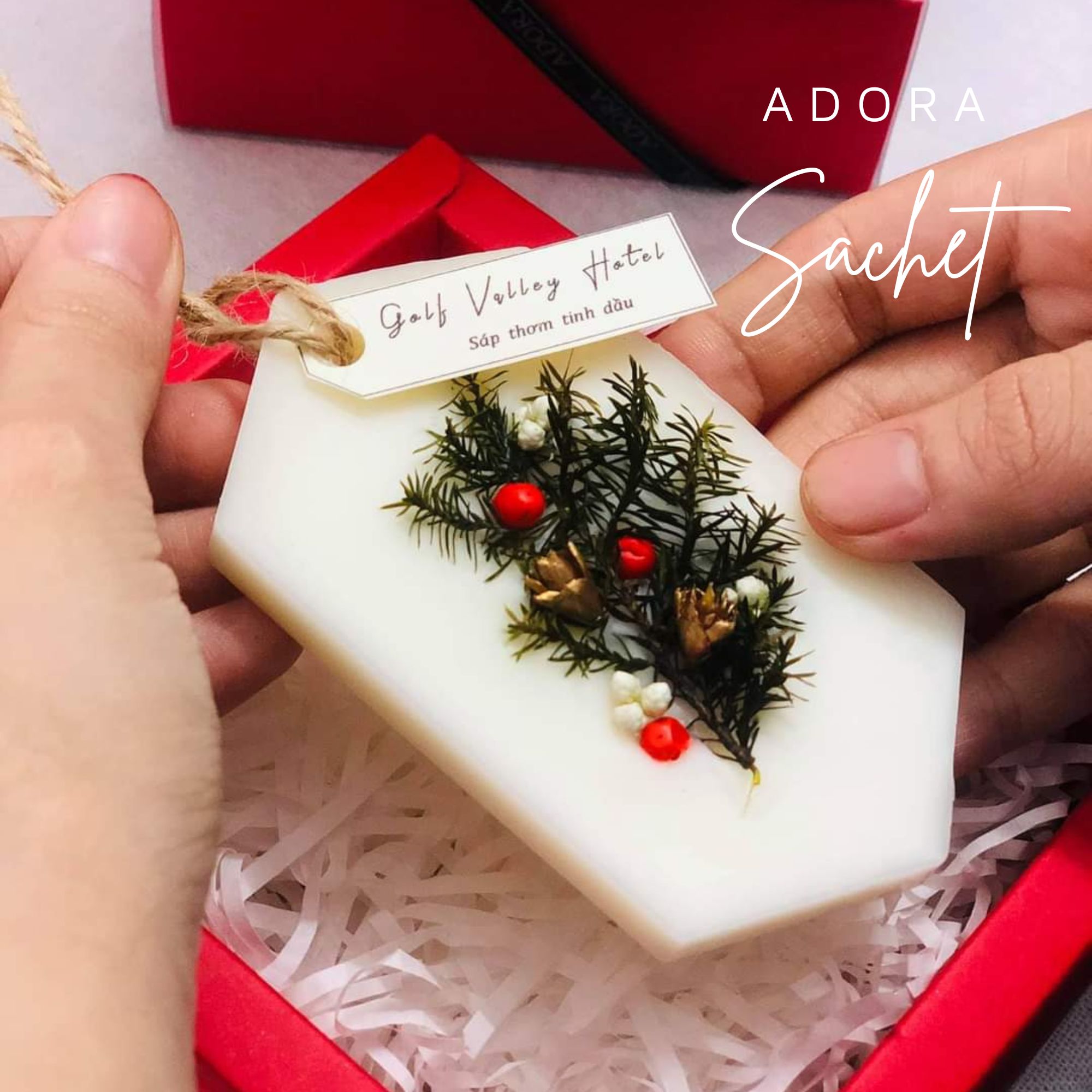 Sáp thơm phòng giáng sinh | Đồ trang trí phòng giáng sinh | ADORA