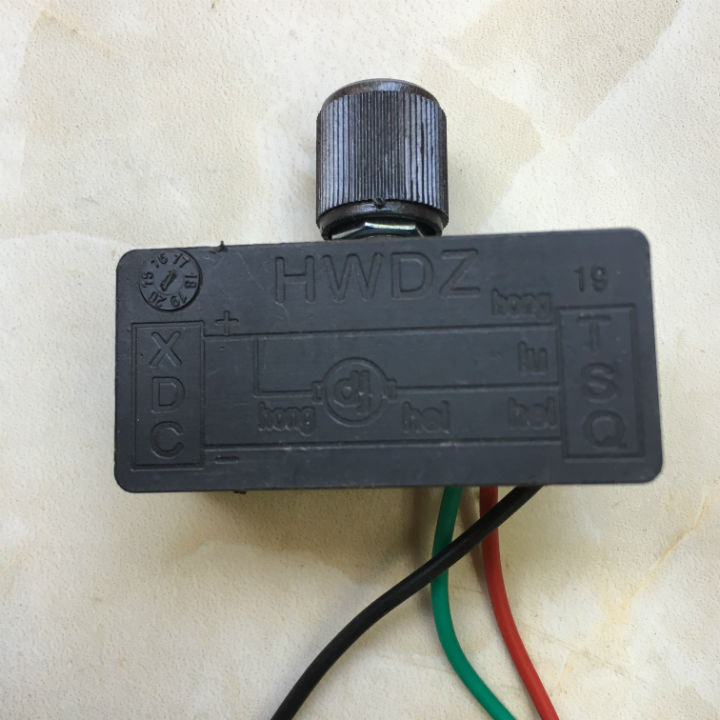 Bộ điều chỉnh tốc độ máy bơm mini - đèn 12v - Chiết áp điều tốc 12v