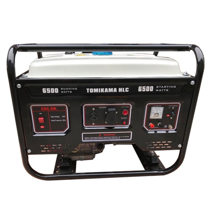 Máy Phát Điện Chạy Xăng 5kw Tomikama 6500