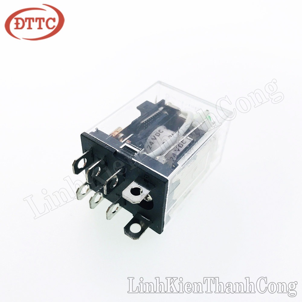 Relay Trung Gian LY2N 24V 10A 220VAC 8 Chân