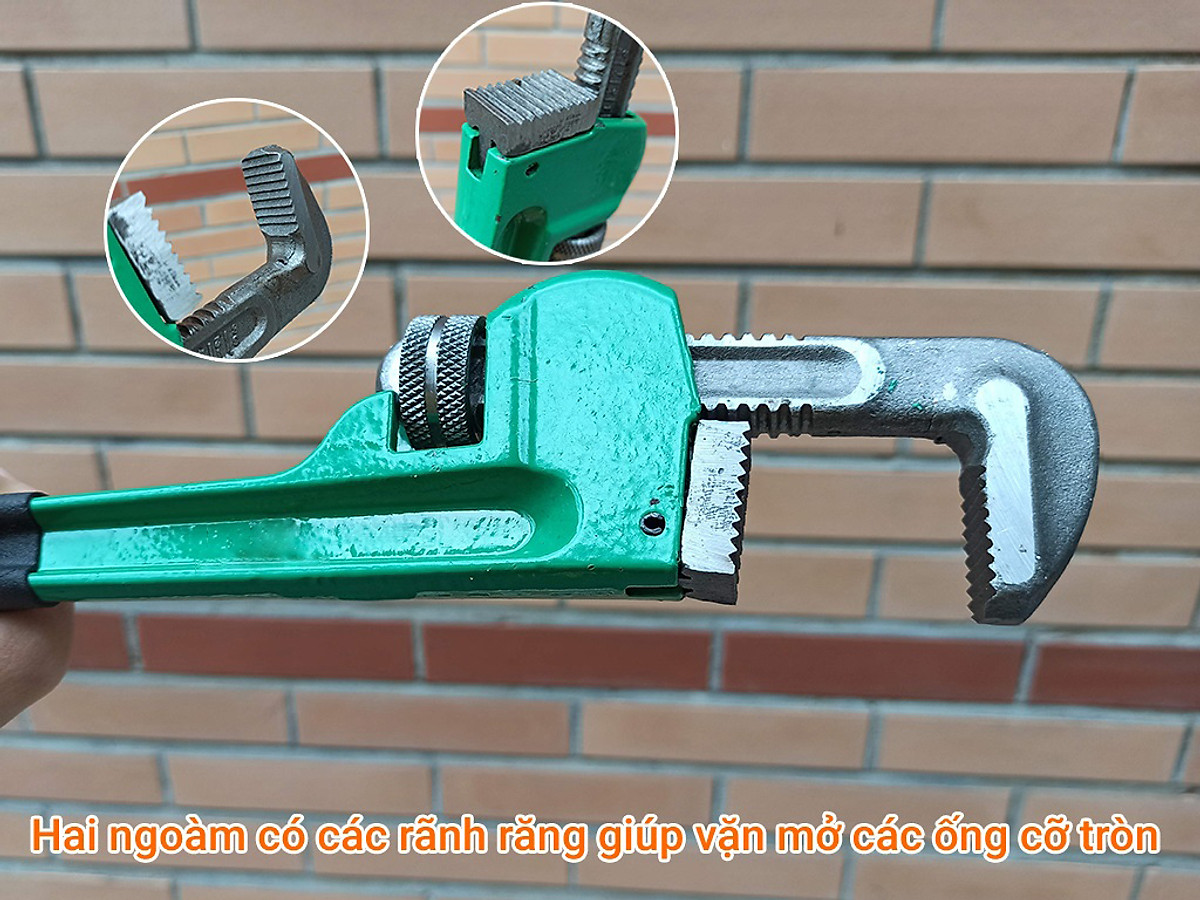 [HCM]Kìm nước (mỏ lết răng- kìm cá sấu) 12 inch
