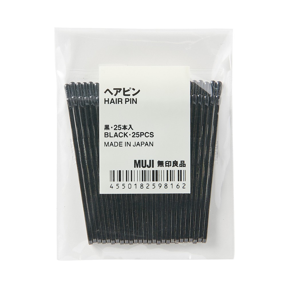 KẸP TÓC SET 25 CÁI - THƯƠNG HIỆU MUJI NHẬT BẢN