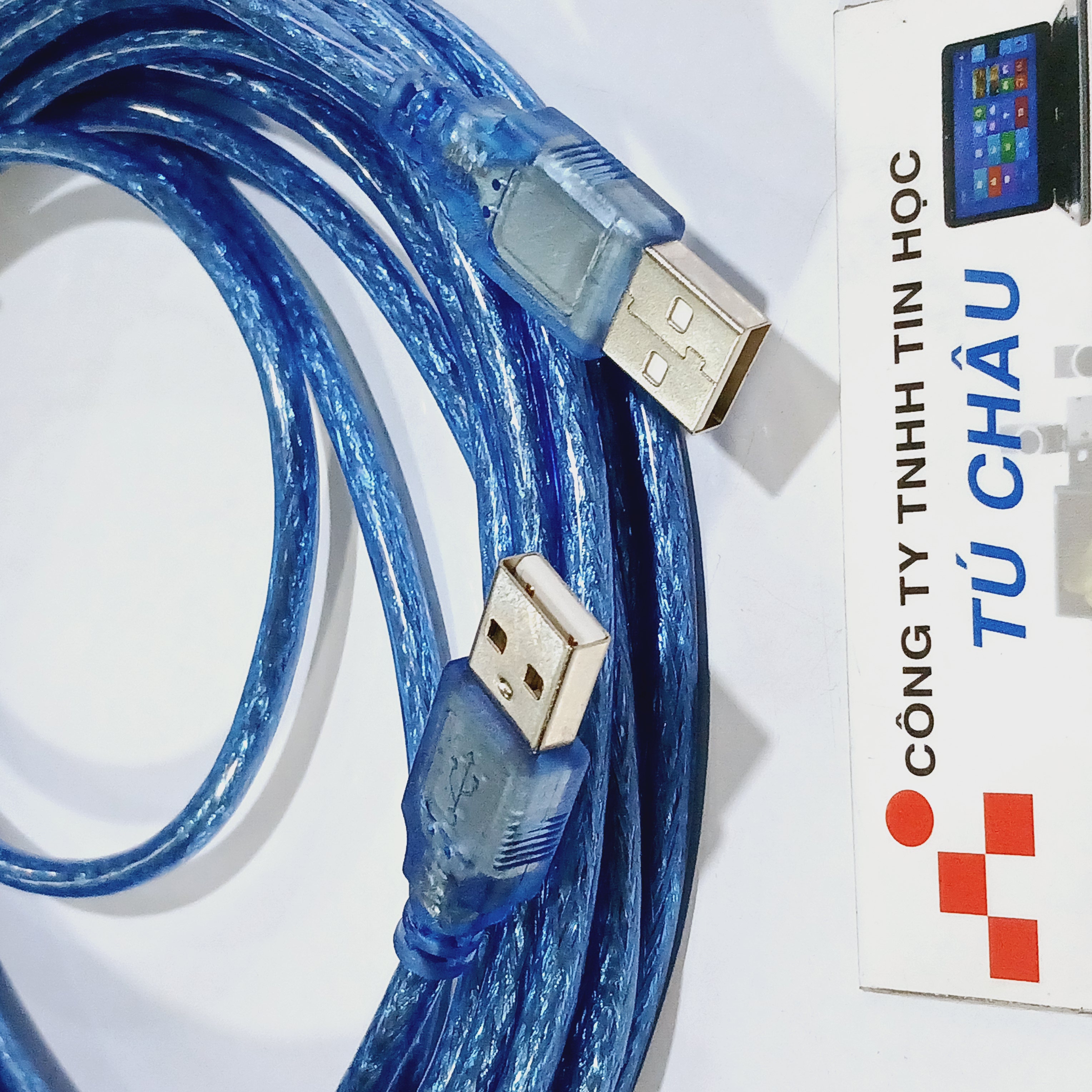 Cáp USB Link / Cáp 2 đầu USB 2.0 đực dài 30Cm - 1.5m - 3m - 5m (Chống nhiễu)