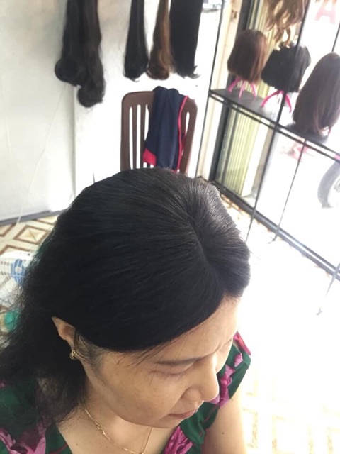 Tóc Giả Mái Dài Che Hói