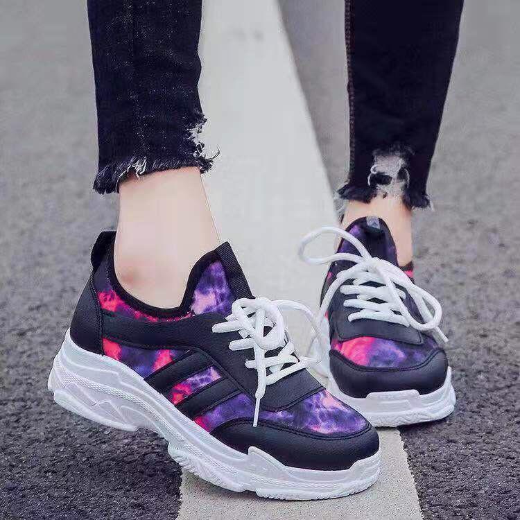 Giày Thể Thao Pha Màu NeOn Siêu Xinh